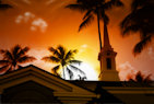 Maui Wedding Church  Sunset Photo