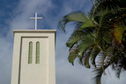 Maui Wedding Church Steeple Photo